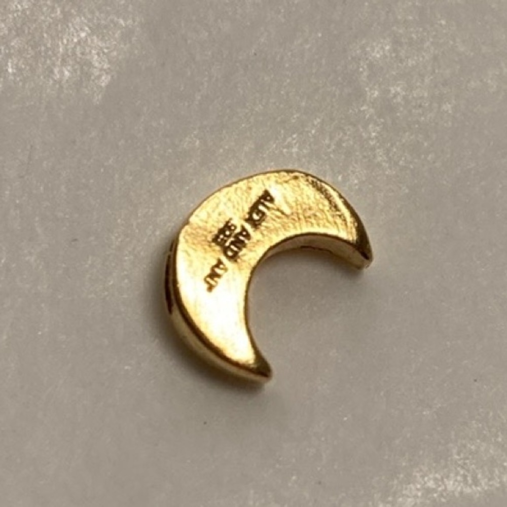 Crescent Moon Slider Charm - Picture 4 of 6